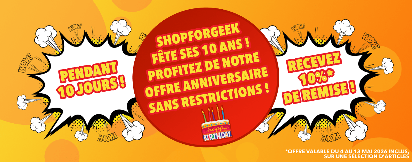 10 ans de ShopForGeek